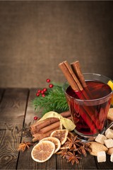 Mulled wine.