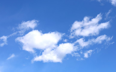 clear sky background with clouds great for use as background for