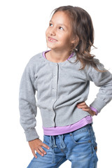 Obraz premium Smiling little girl