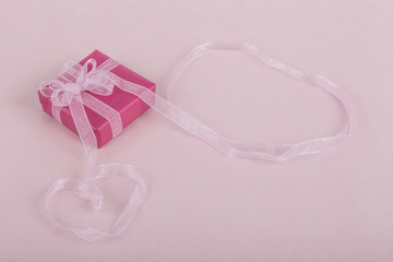 pink gift box