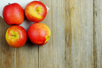 Red apple.