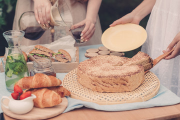 Girls have become a picnic