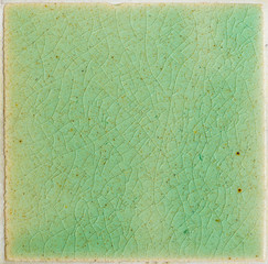 background and texture of stretch marks cracked on emerald green