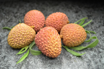 lychee fruits