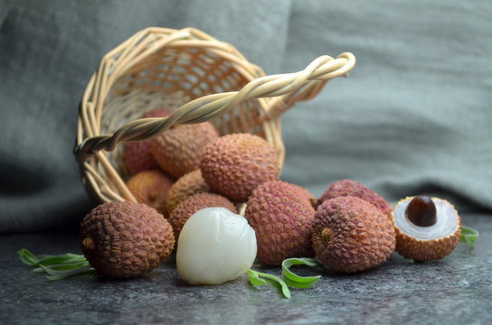 lychee fruits