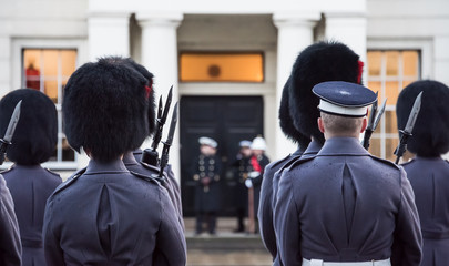 Visit from the top Brass