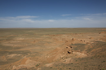 Rotes Kliff von Bayanzag