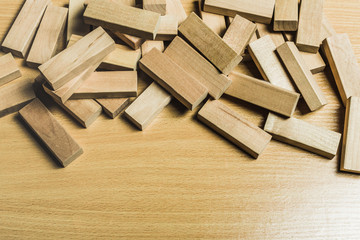 Block wood game