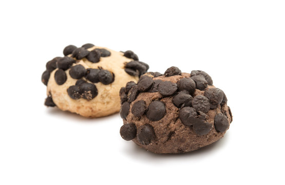 cookies with chocolate drops