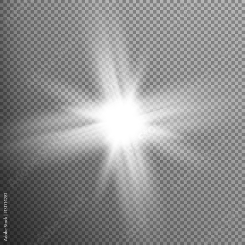 "White glowing light burst effect. EPS 10" Stock image and royalty-free