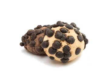 cookies with chocolate drops