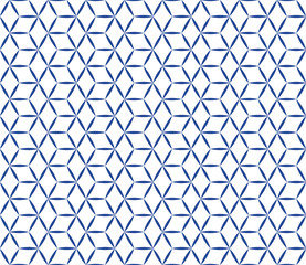 Vector Background, Japan Style #Geometric hemp-leaf pattern