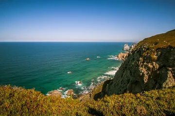 Fotobehang A beautiful landscape on Cabo da Roca in Portugal © dachux21