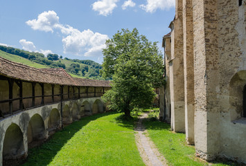 Fototapeta na wymiar Kościół obronny w Valea Viilor, Rumunia