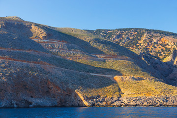 south coast of Crete near Agia Roumeli, Greece