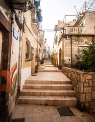 A beautiful Spanish town view