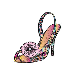 Decorative Ornate Women's shoe
