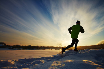 Man running