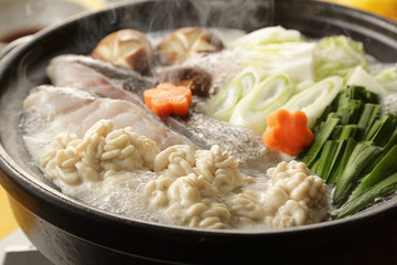 たち鍋　Soft roe hot pot