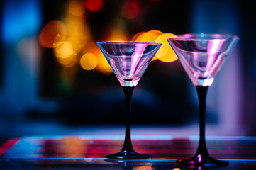 colourful cocktail with splashes
