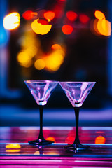 colourful cocktail with splashes
