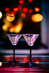 colourful cocktail with splashes