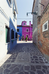 Burano island, Venice, Italy