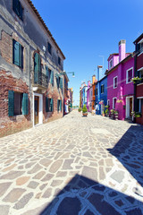Burano island, Venice, Italy