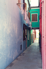 Fototapeta premium Burano island, Venice, Italy