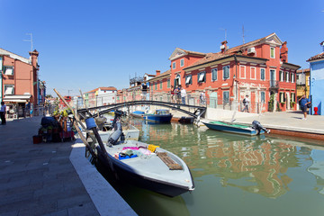 Burano island, Venice, Italy