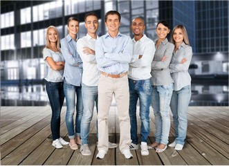 Fototapeta premium Group of people.