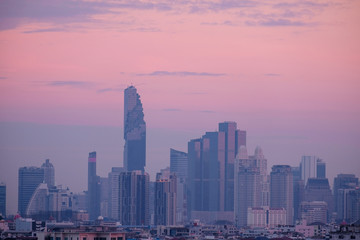 Obraz premium City / City and sky at twilight.