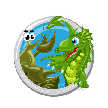 Dragon Cancer Zodiac sign