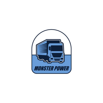 Truck Delivery Service Logo Vector Design Element