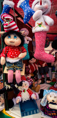 stuffed rag
 dolls
