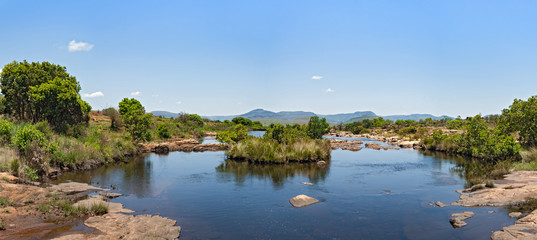 Fototapeta premium The Blyde River above the canyon, South Africa