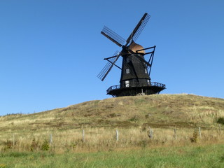Fototapeta na wymiar Schwedische Windmühle