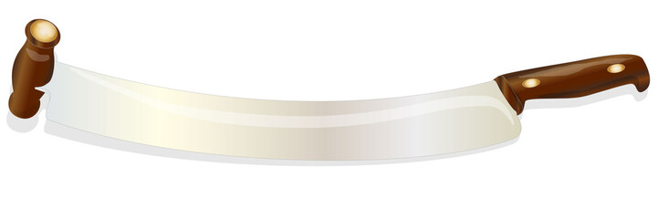 cheese knife isolated on white background
