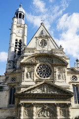Saint-Etienne-du-Mont church in Paris