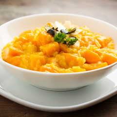 Risotto mit Hokkaido - risotto with hokkaido