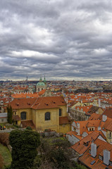 Obraz premium Buildings and Houses comprising the Prague Castle Complex