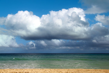 Photos sea landscape with waves
