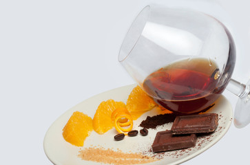 Rum with dare chocolate 