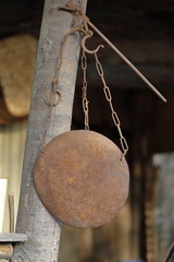 Old rusty scales