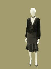 Full-length female mannequin