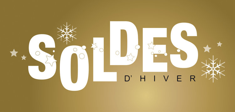 SOLDES HIVER FOND DOR&Eacute;