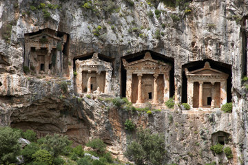 Cave tombs of Kaunos
