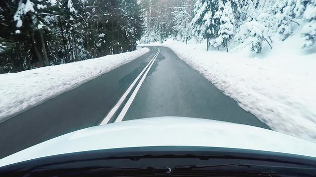 G&oacute;rska droga camera on board