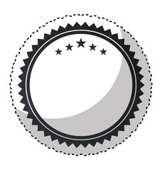 elegant circular frame icon vector illustration design