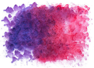 multicolor watercolor abstract